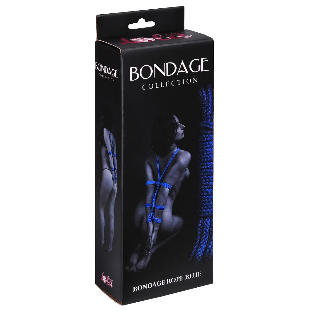 веревка bondage collection blue 9м 1040-02lola в Краснодаре