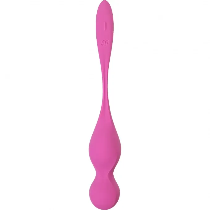 вагинальные шарики с вибрацией satisfyer love birds 1 connect app, розовый, 22,2 см в Краснодаре