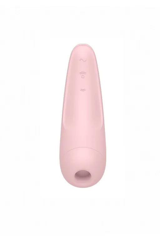 вакуумно-волновой стимулятор satisfyer curvy 2+ с возможностью управления через приложение - розовый в Краснодаре