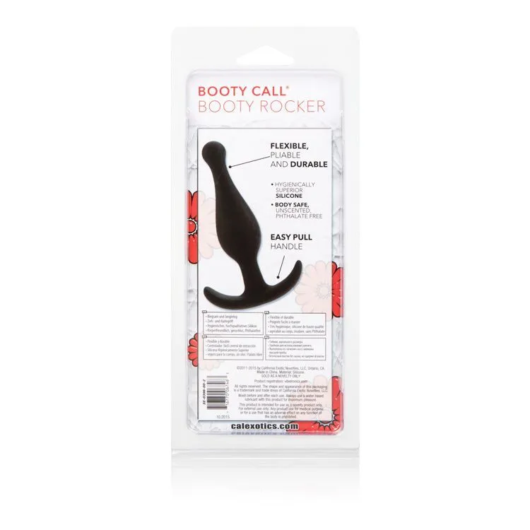 анальная пробка california exotic novelties booty call booty rocker, черная в Краснодаре