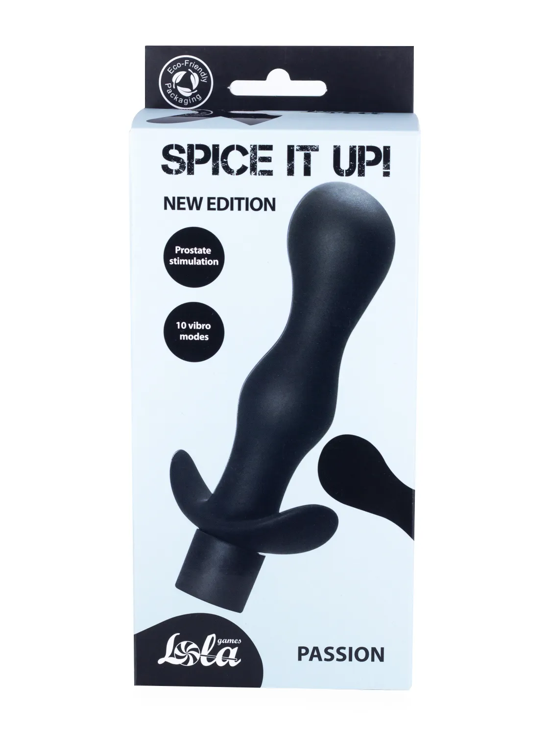 анальная пробка с вибрацией spice it up passion dark grey 8004-02lola в Краснодаре