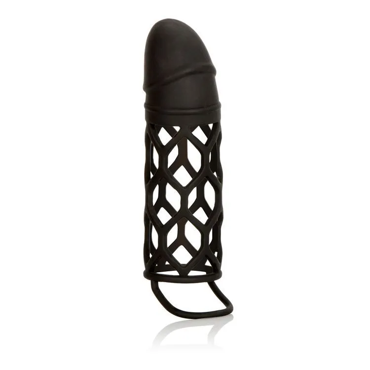 Насадка удлиняющая California Exotic Novelties Silicone 1 Extension, чёрная