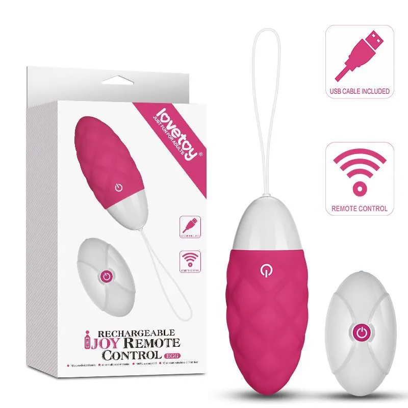 виброяйцо lovetoy ijoy rechargeable egg, розовое в Краснодаре