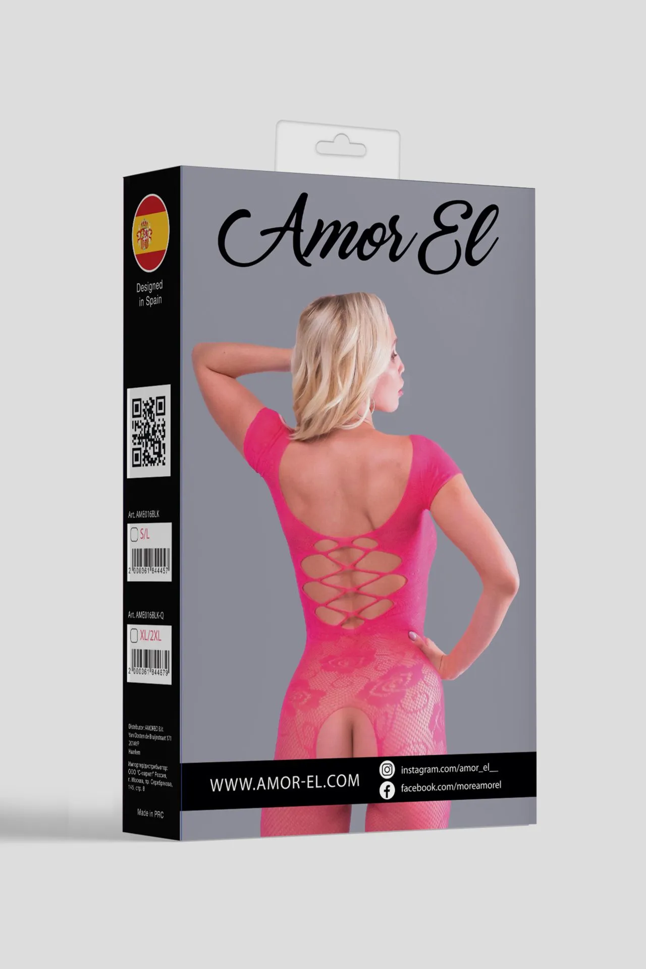 Эротическое кетсьюит (боди-комбинезон) cristina s/l розовый в Краснодаре