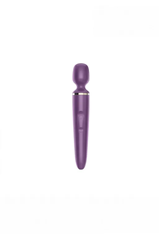 универсальный вибромассажер satisfyer wand-er woman (purple/gold) в Краснодаре