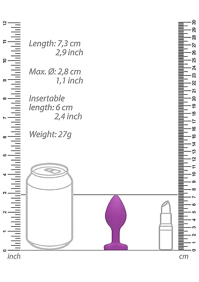 анальная пробка diamond heart butt plug в Краснодаре