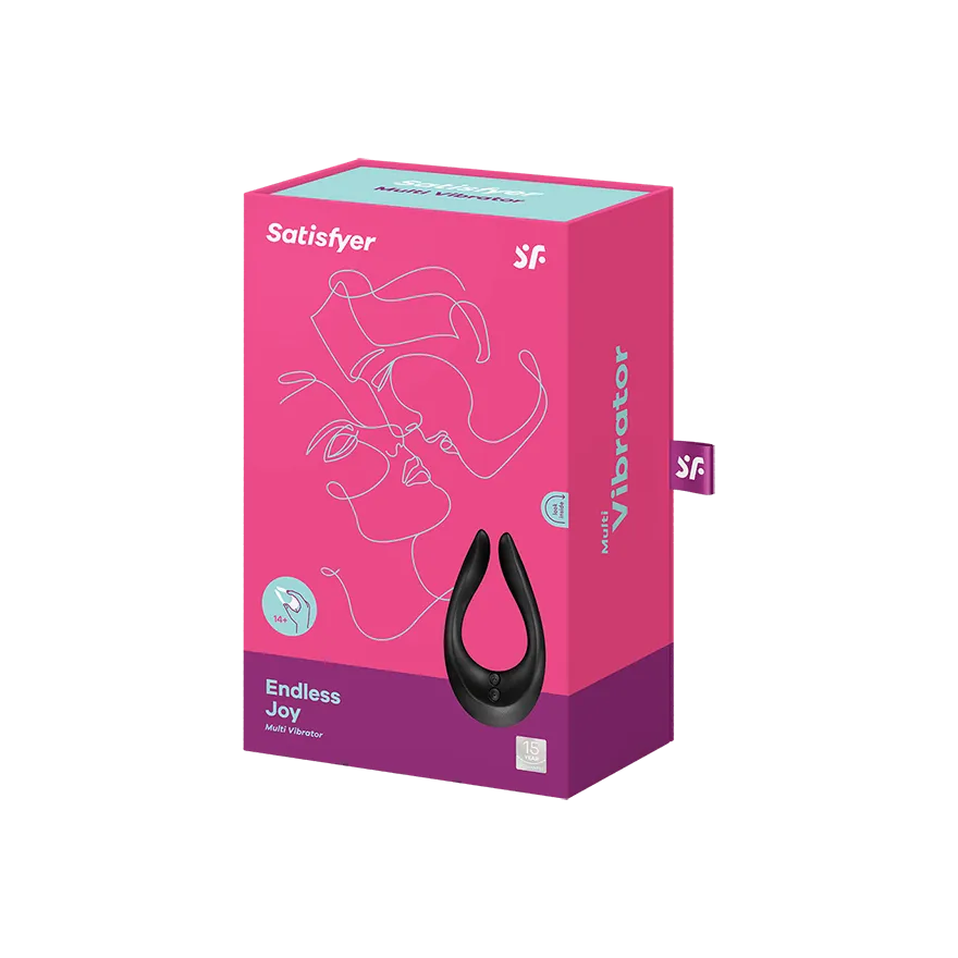 cтимулятор satisfyer endless joy, черный в Краснодаре