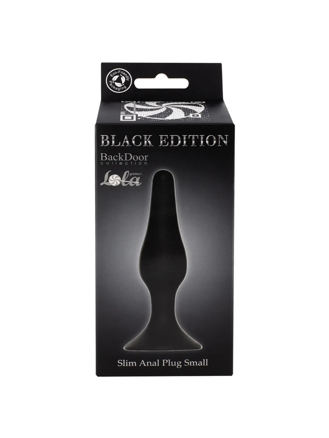 анальная пробка slim anal plug small black 4207-01lola в Краснодаре
