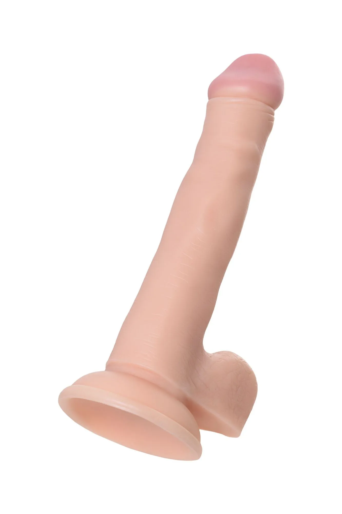 реалистичный фаллоимитатор toyfa realstick nude, pvc, телесный, 22,5 см в Краснодаре