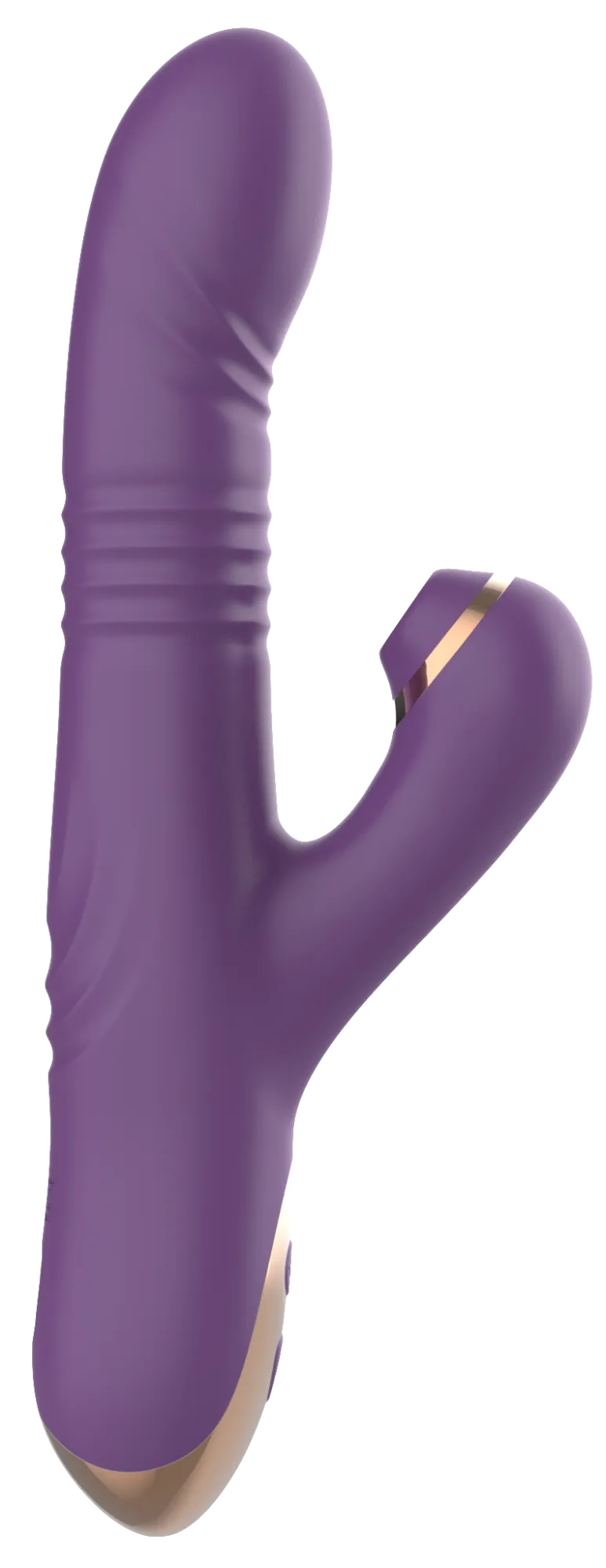 силиконовый вибратор с возвратно-поступательной стимуляцией sw24126-purple в Краснодаре