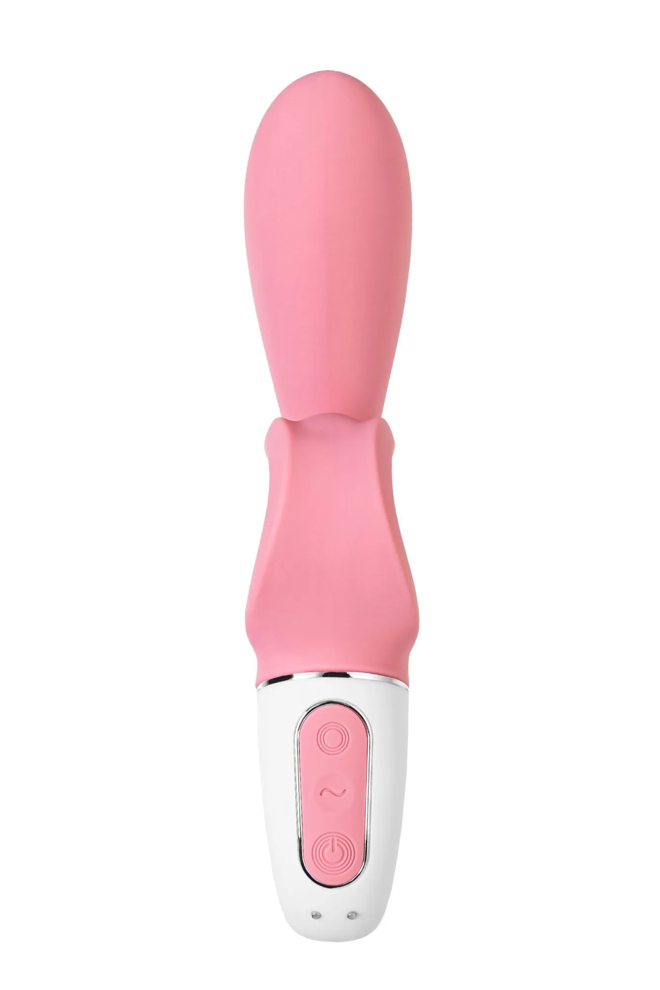 нереалистичный вибратор satisfyer hug me, силикон, розовый в Краснодаре