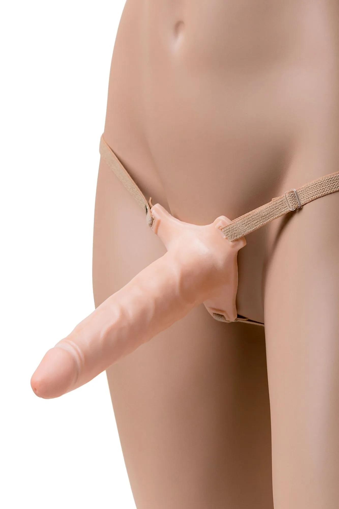 фаллопротез lovetoy поясной, телесный, 18,5 см в Краснодаре