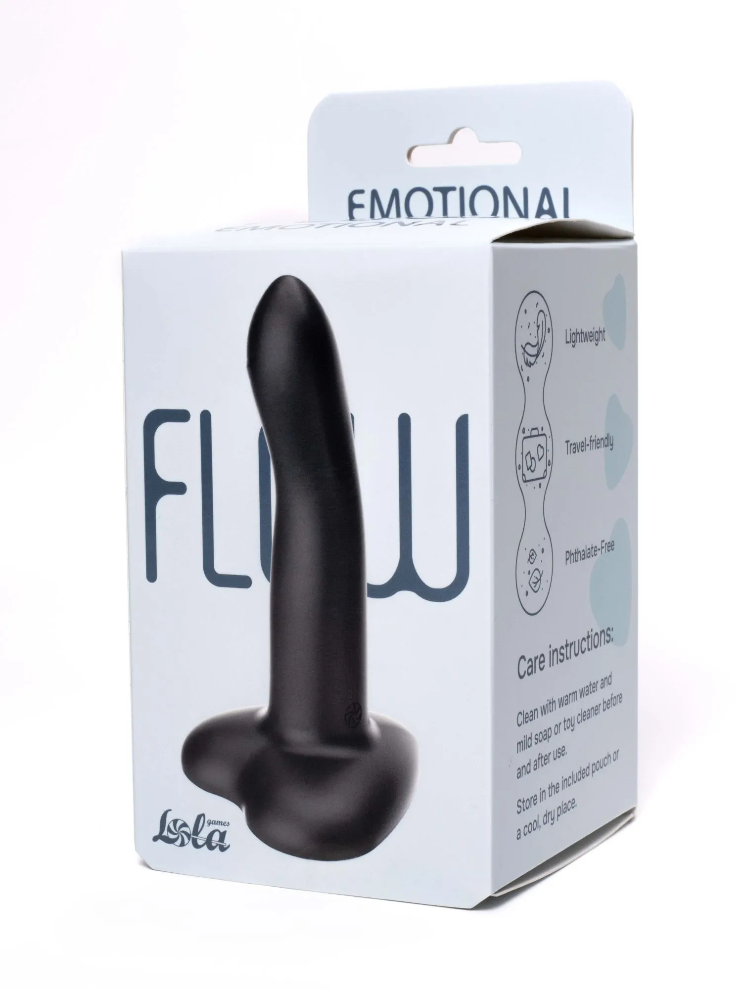 нереалистичный дилдо emotional black 2045-04lola в Краснодаре