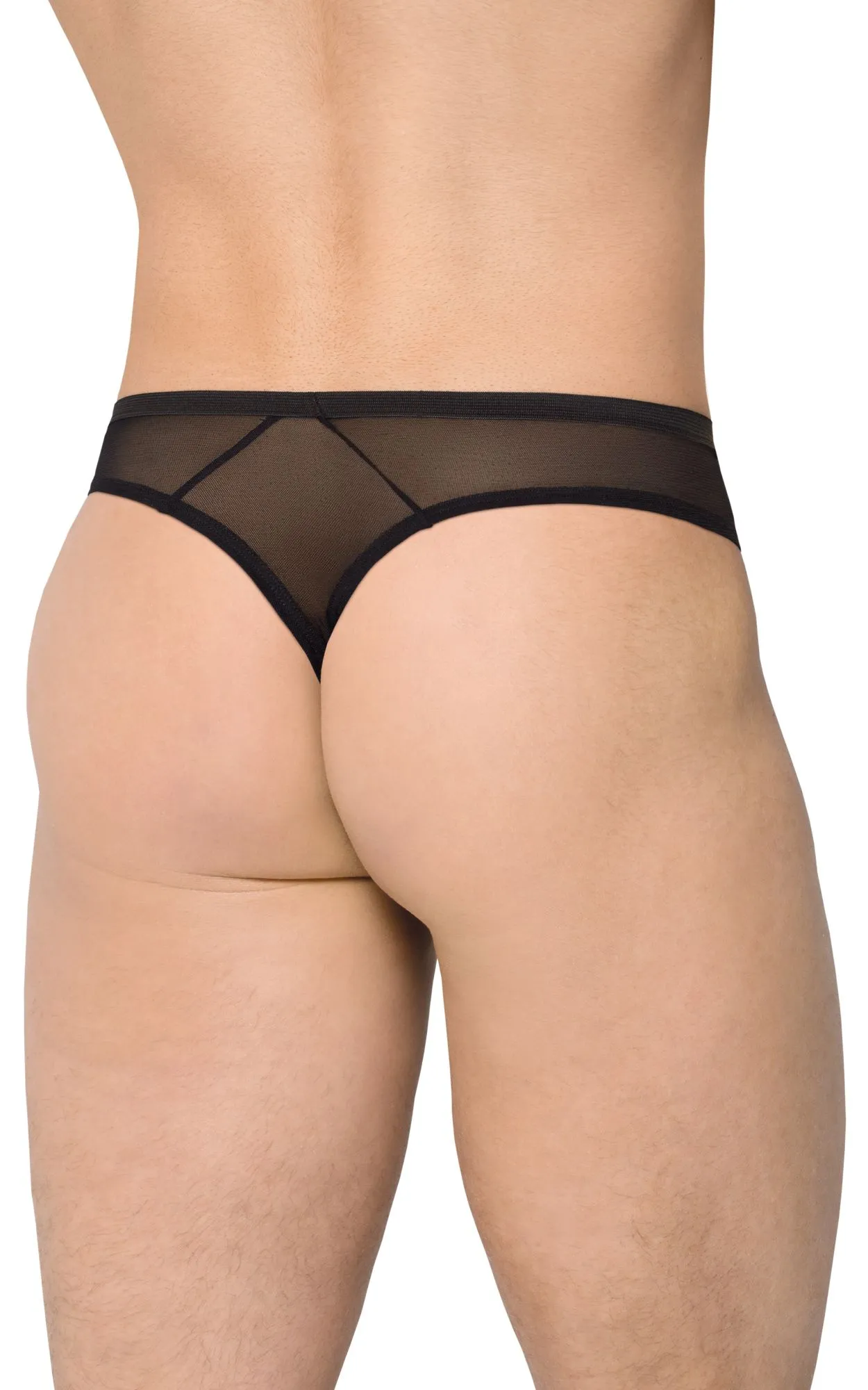 Эротическое трусы мужские wetlook + сетка softline collection, черный, m/l в Краснодаре