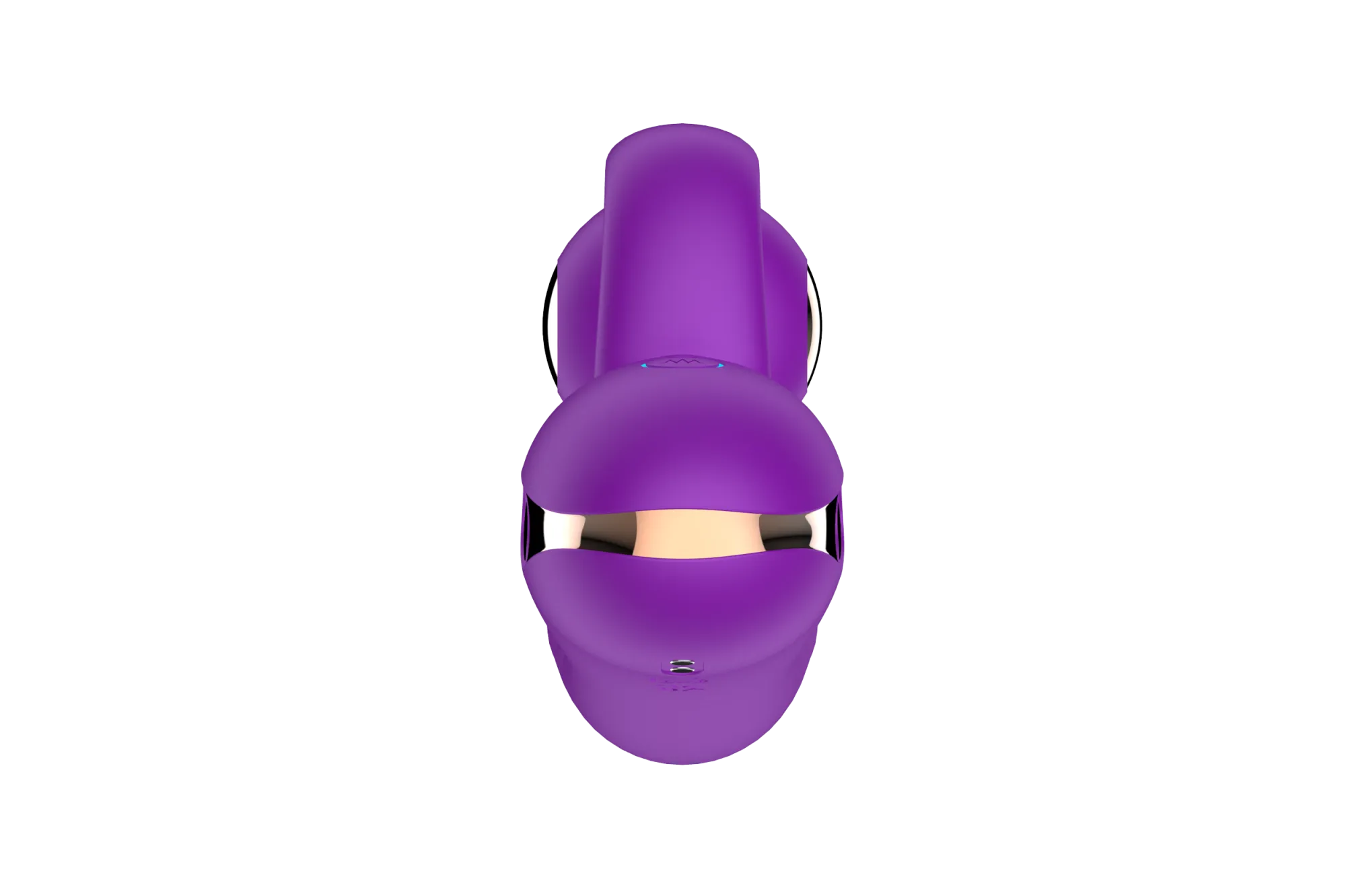 силиконовый вибратор-кролик с функцией вращения sw3052-purple в Краснодаре