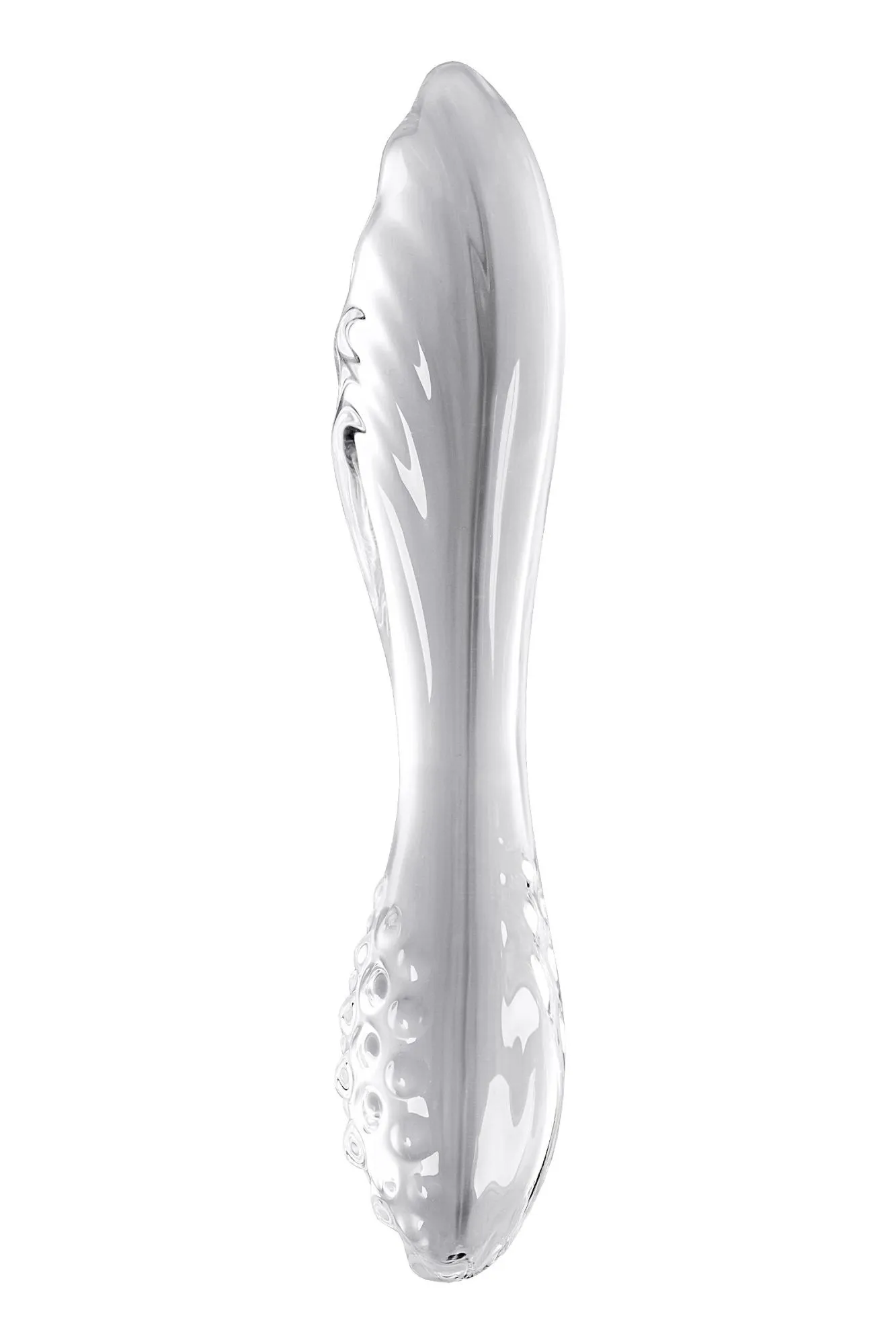двусторонний фаллоимитатор satisfyer dazzling crystal 1, стекло, прозрачный, 18,5 см в Краснодаре