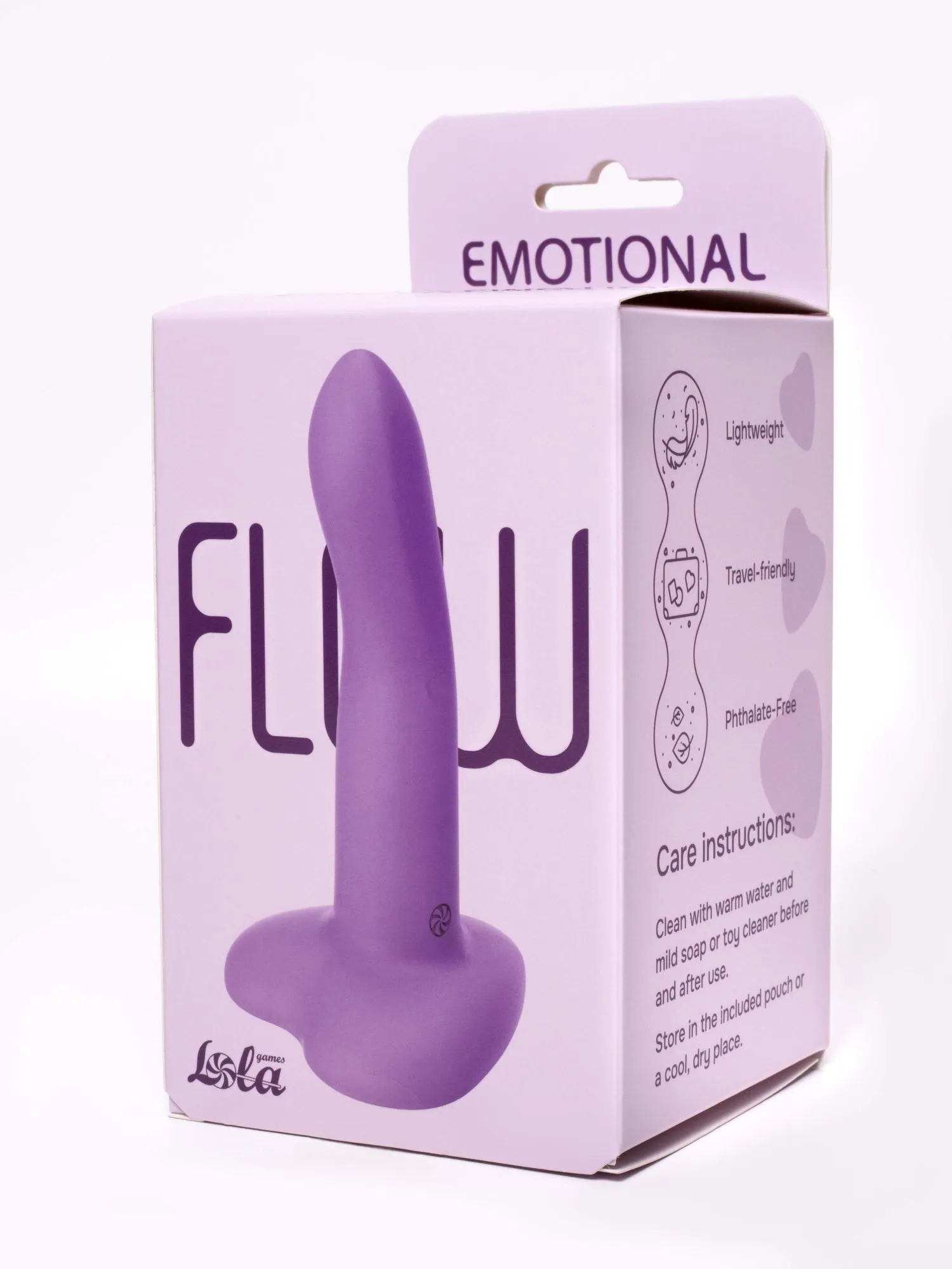 нереалистичный дилдо emotional purple 2045-01lola в Краснодаре