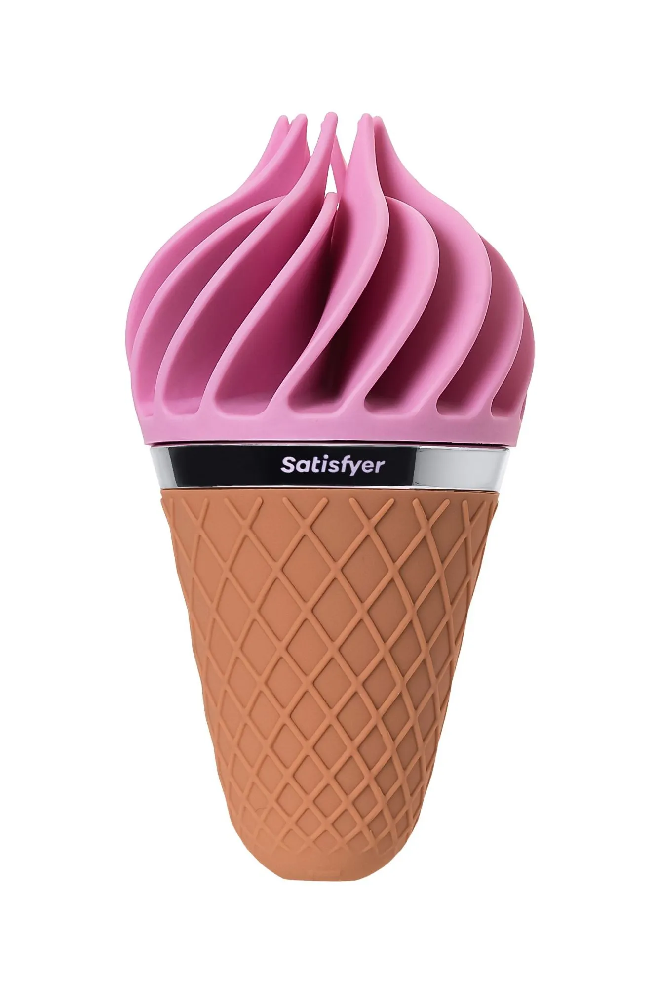 вибромассажер satisfyer layons sweet treat , силикон, розовый, 10,4 см. в Краснодаре