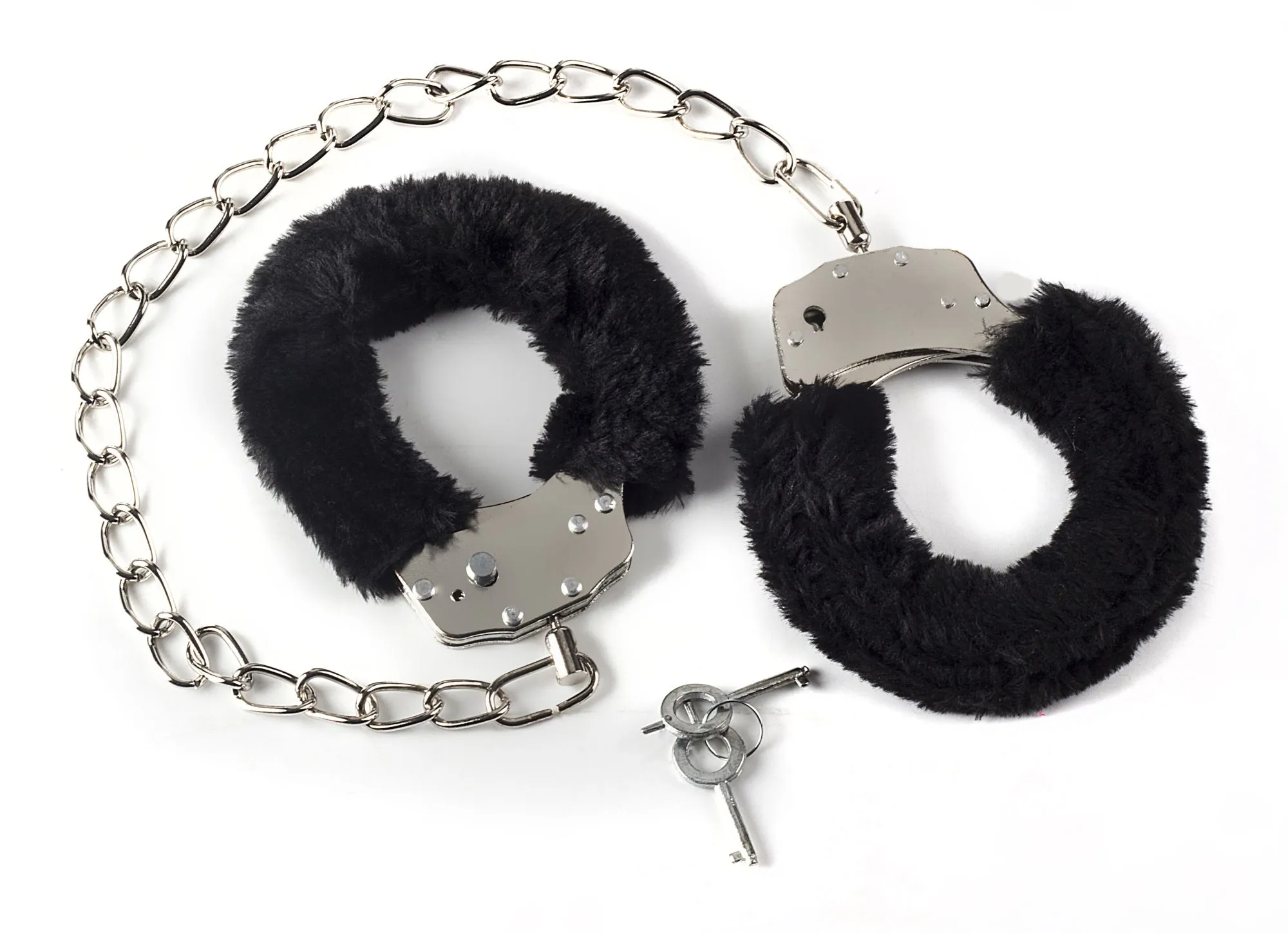 меховые оковы на ноги bondage черные 1020-01lola в Краснодаре