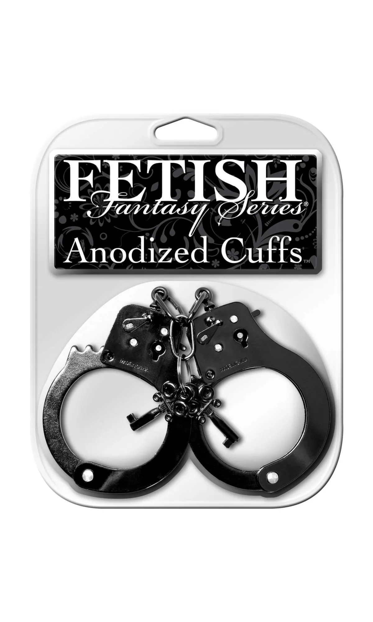 наручники декоративные pipedream anodized cuffs, черные в Краснодаре