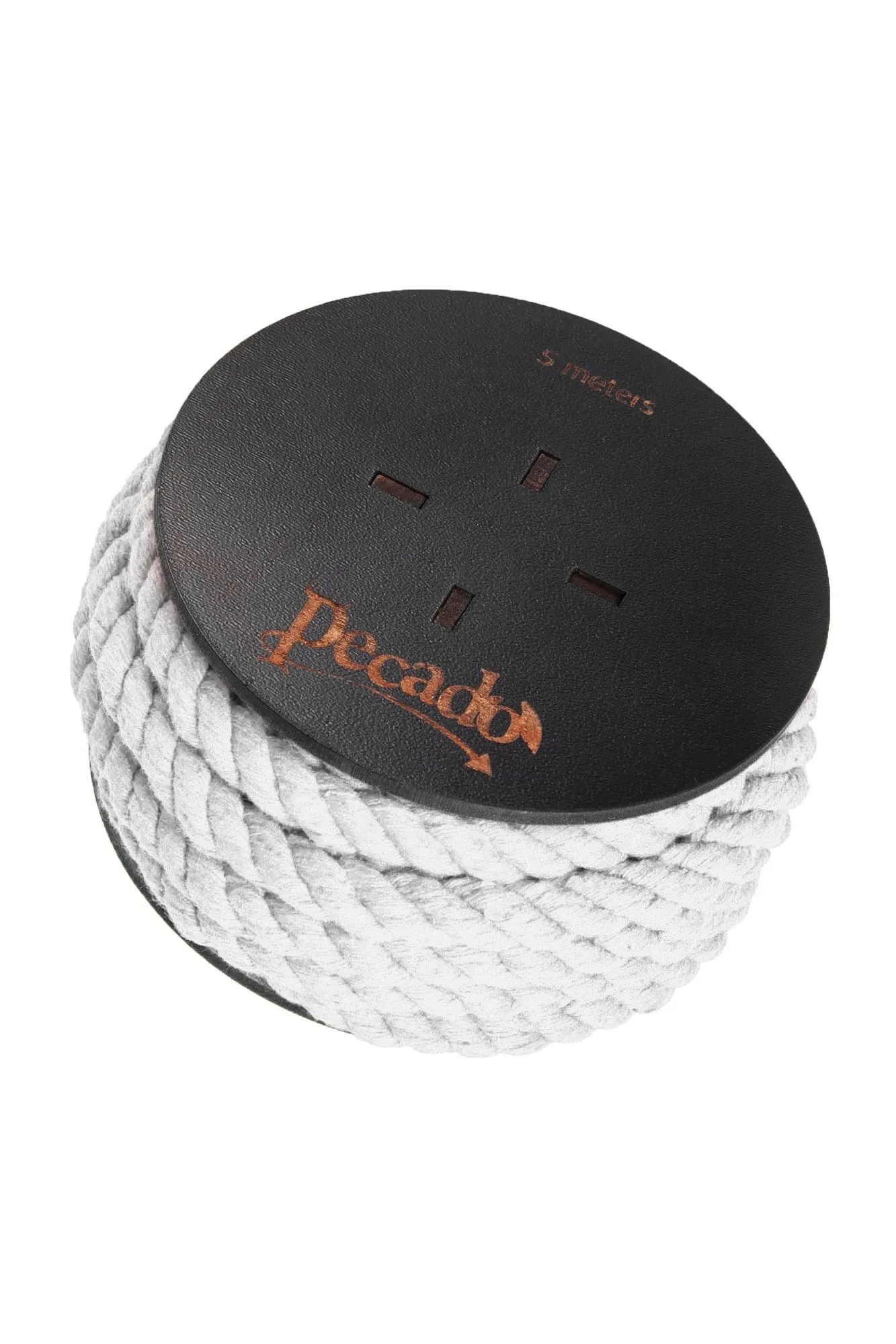 веревка для шибари pecado bdsm, на катушке, хлопок, белая, 5 м в Краснодаре