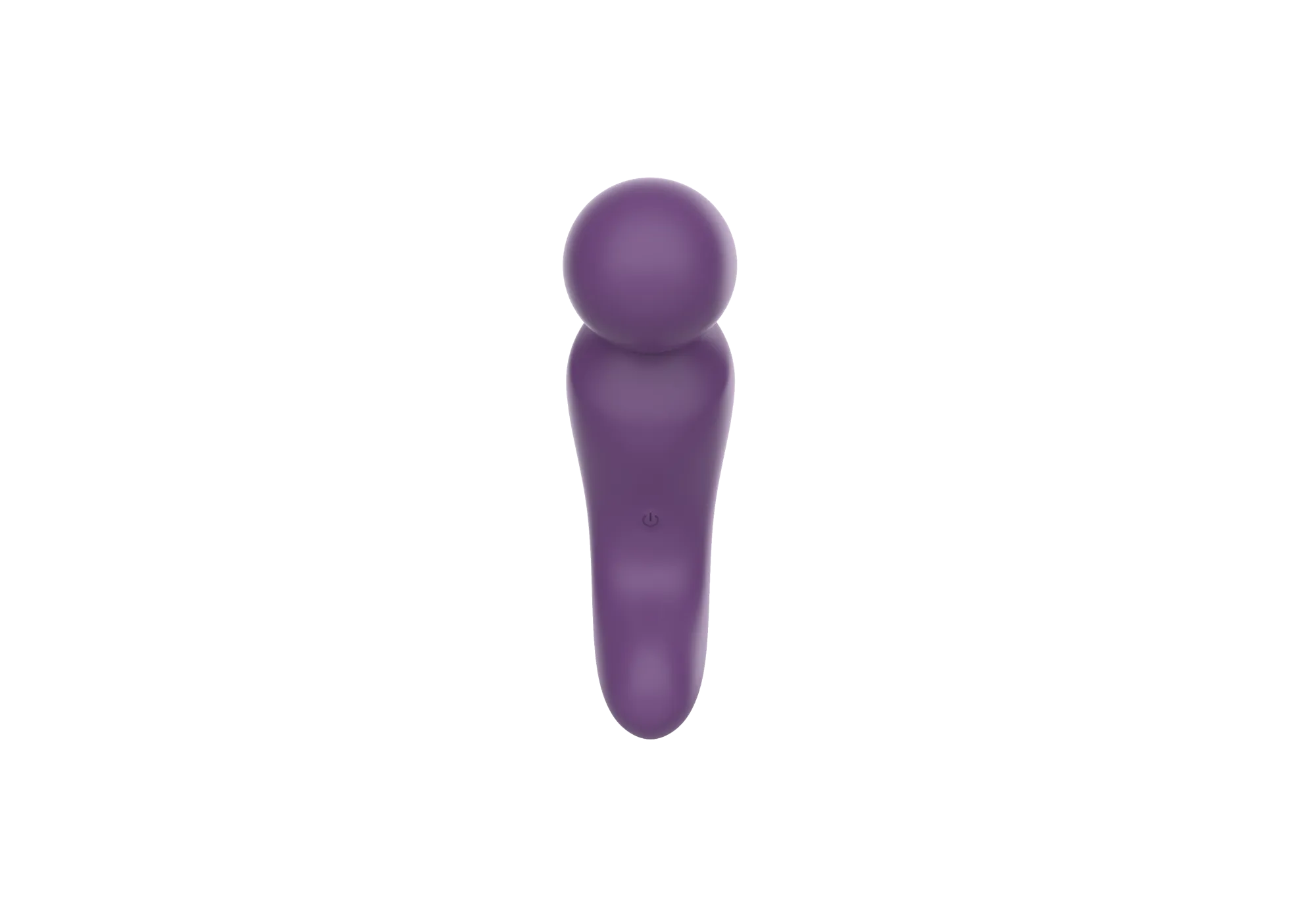 вибратор- вонд с изогнутым корпусом secwell sw24125-purple в Краснодаре