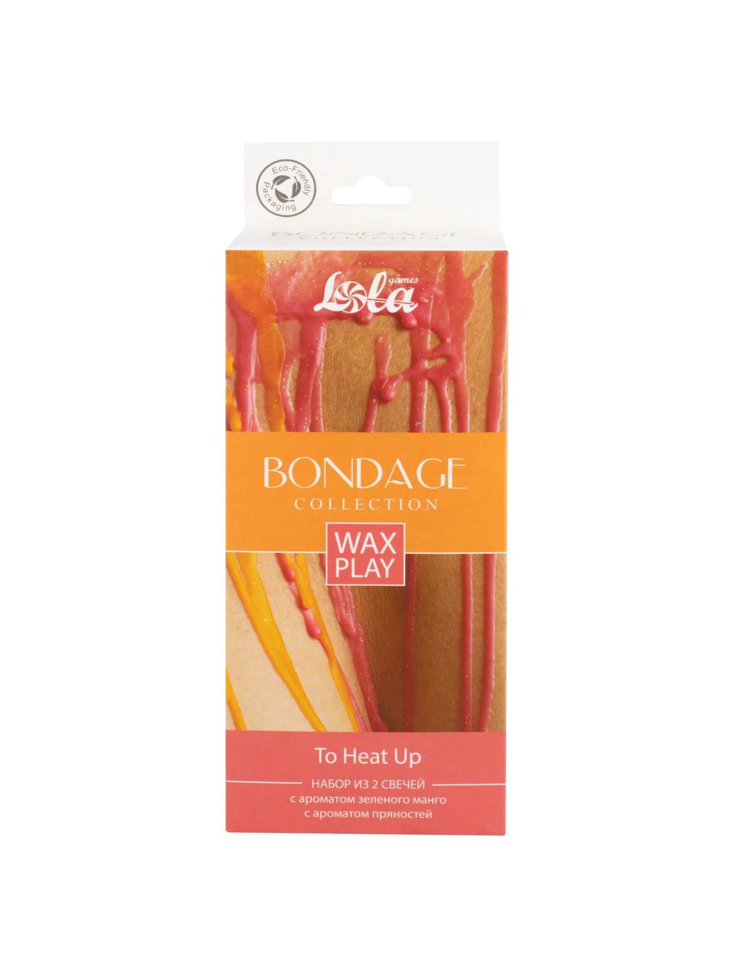 набор из 2 wax play свечей bondage to heat up 1067-01lola в Краснодаре