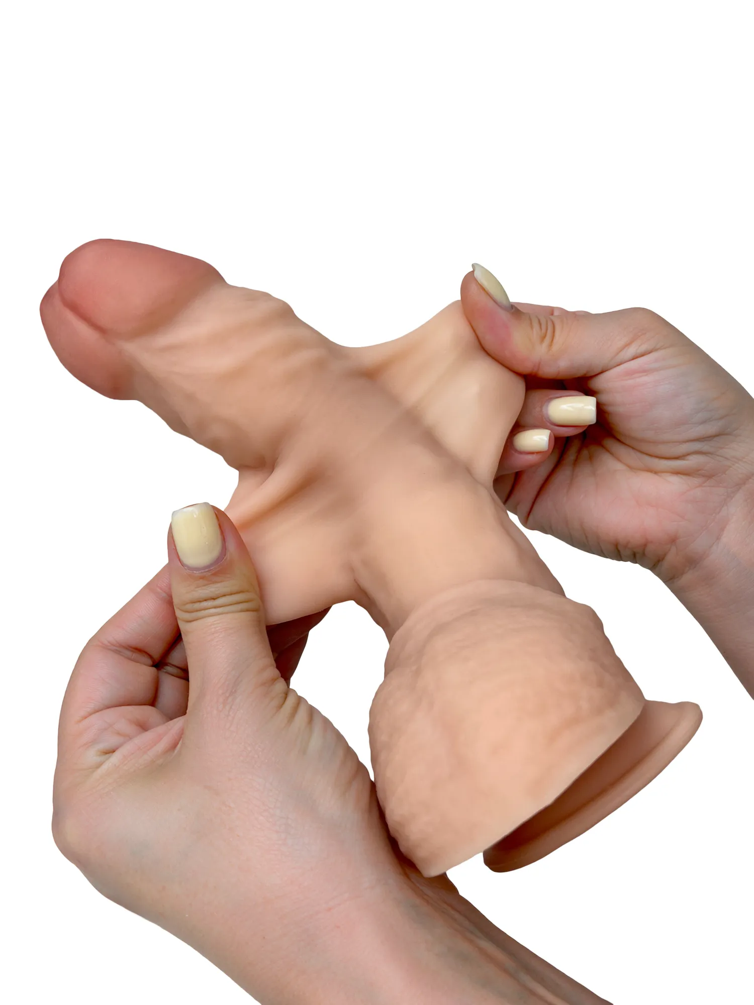 гибкий фаллоимитатор lovetoy с подвижной кожей в ламинате 882600ru в Краснодаре
