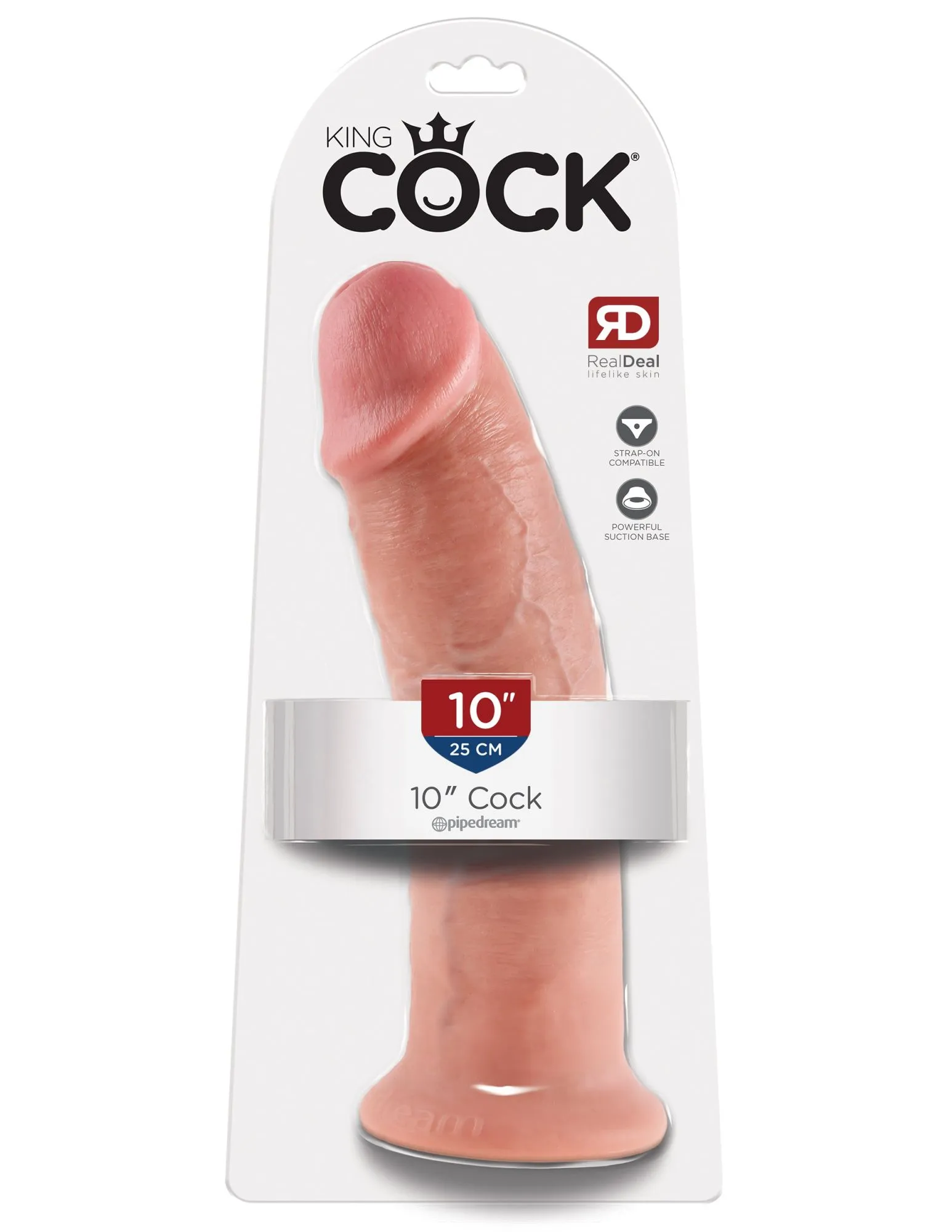 фаллоимитатор king cock 25 см cock pipedream 550521pd в Краснодаре