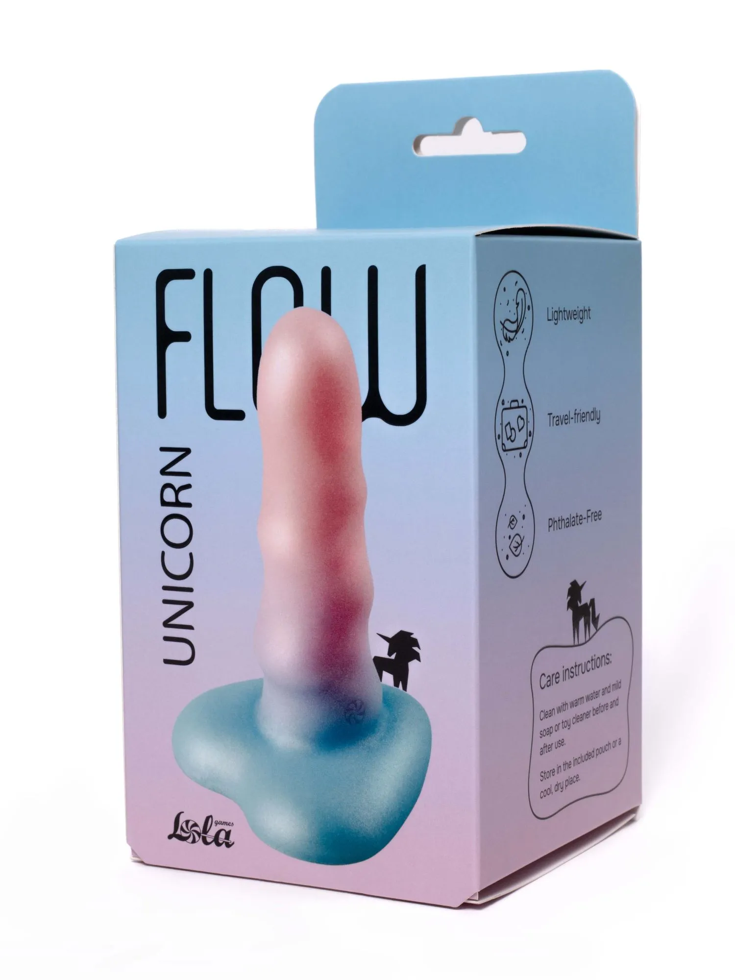 нереалистичный дилдо unicorn mini light 2047-02lola в Краснодаре