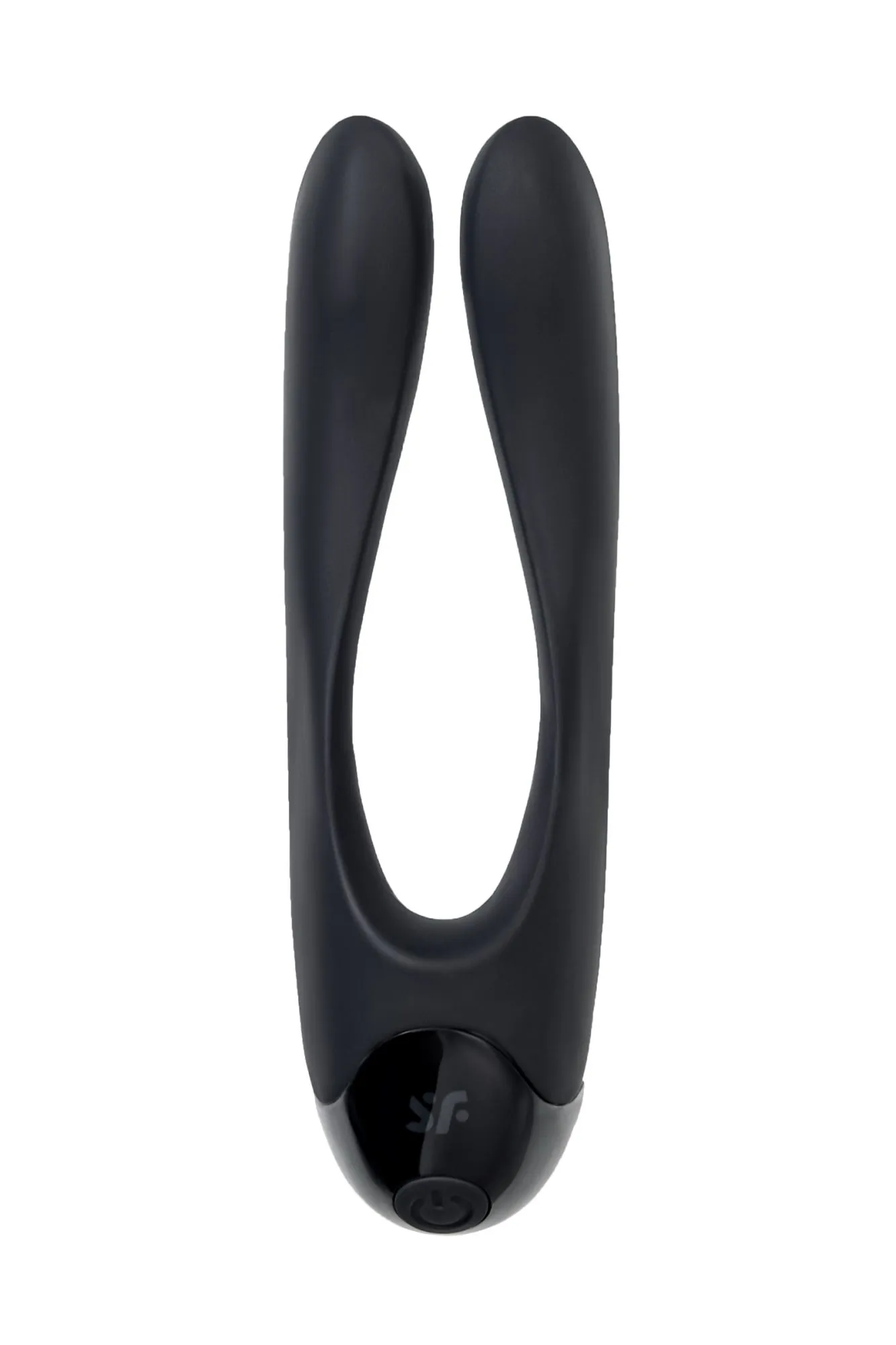 многофункциональный стимулятор для пар satisfyer partner candy cane, силикон, чёрный в Краснодаре