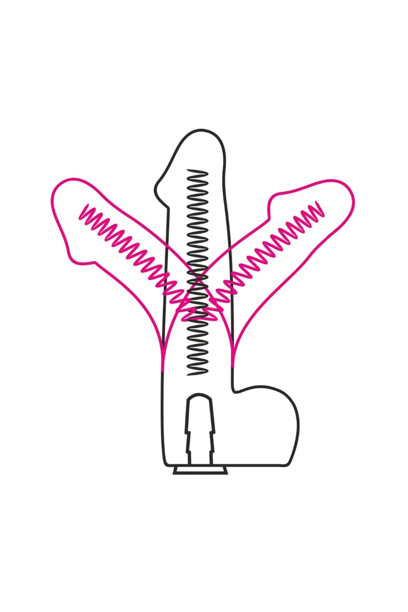 фаллоимитатор неоскин на присоске flex & fix sistem lovetoy, tpr, телесный, 21 см в Краснодаре