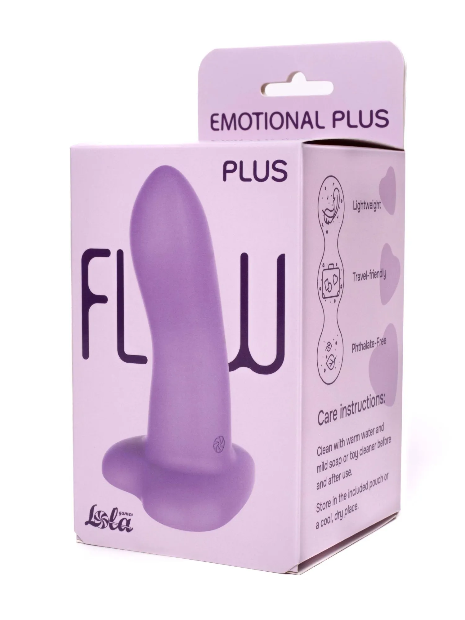 нереалистичный дилдо emotional plus purple 2044-01lola в Краснодаре