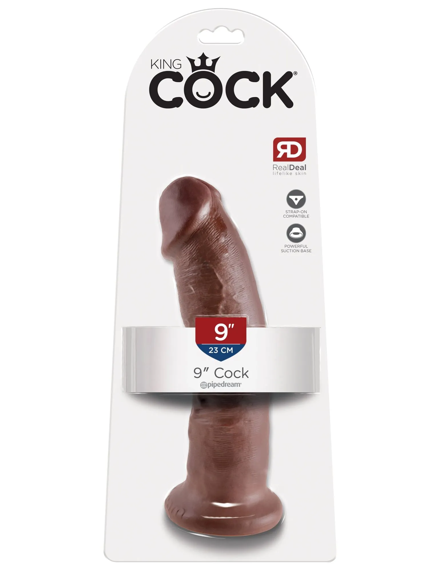 фаллоимитатор king cock 9" cock - brown pipedream 550429pd в Краснодаре