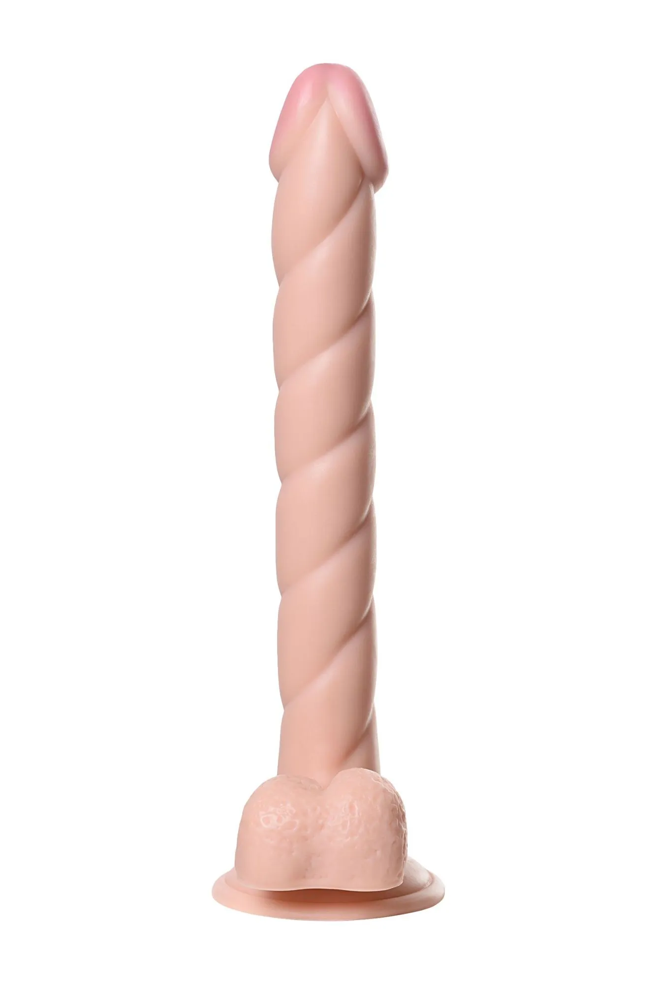 реалистичный фаллоимитатор toyfa realstick nude, pvc, телесный, 31,5 см в Краснодаре