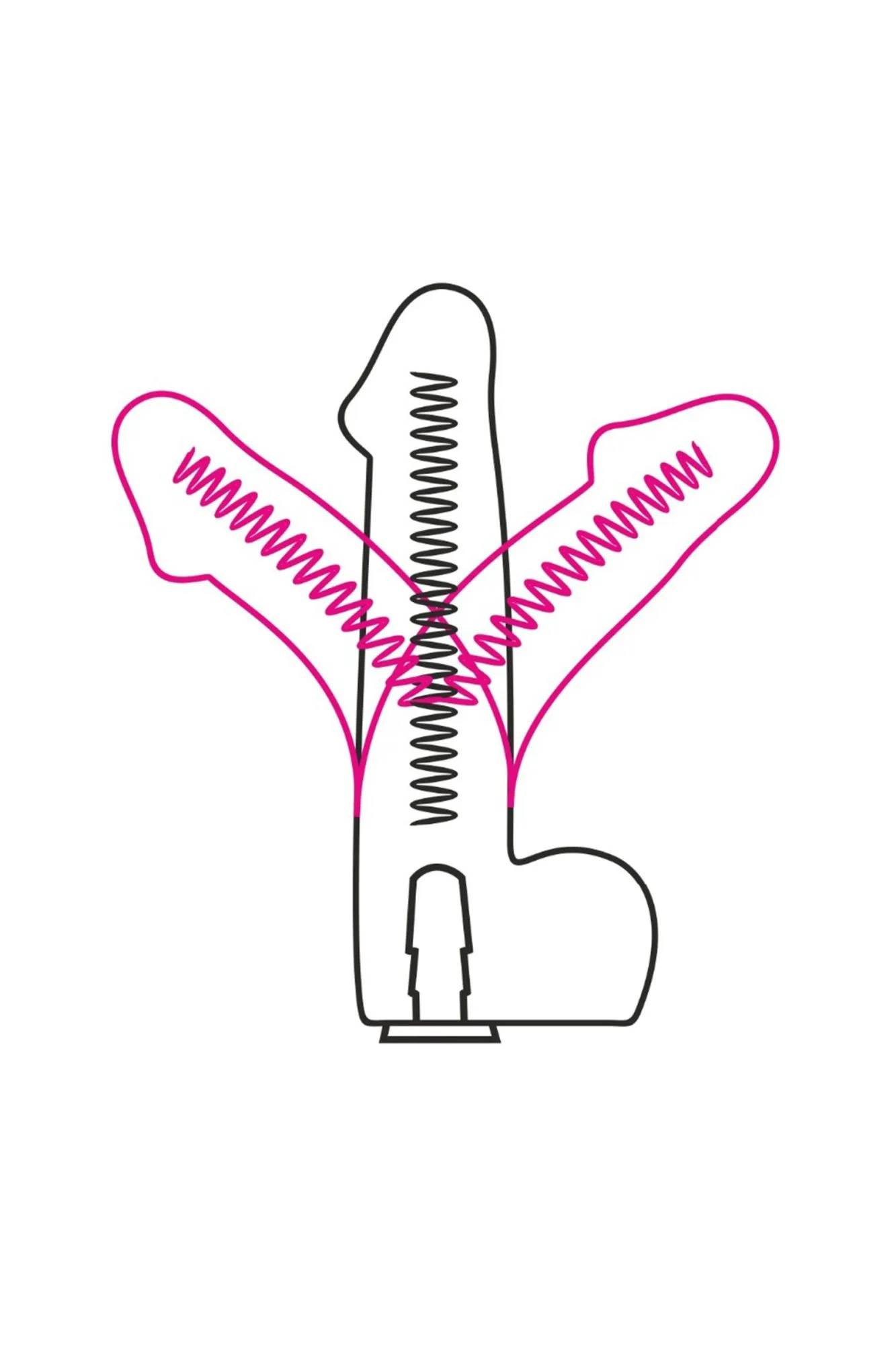 фаллоимитатор неоскин на присоске flex & fix sistem lovetoy, tpr, телесный, 21 см в Краснодаре