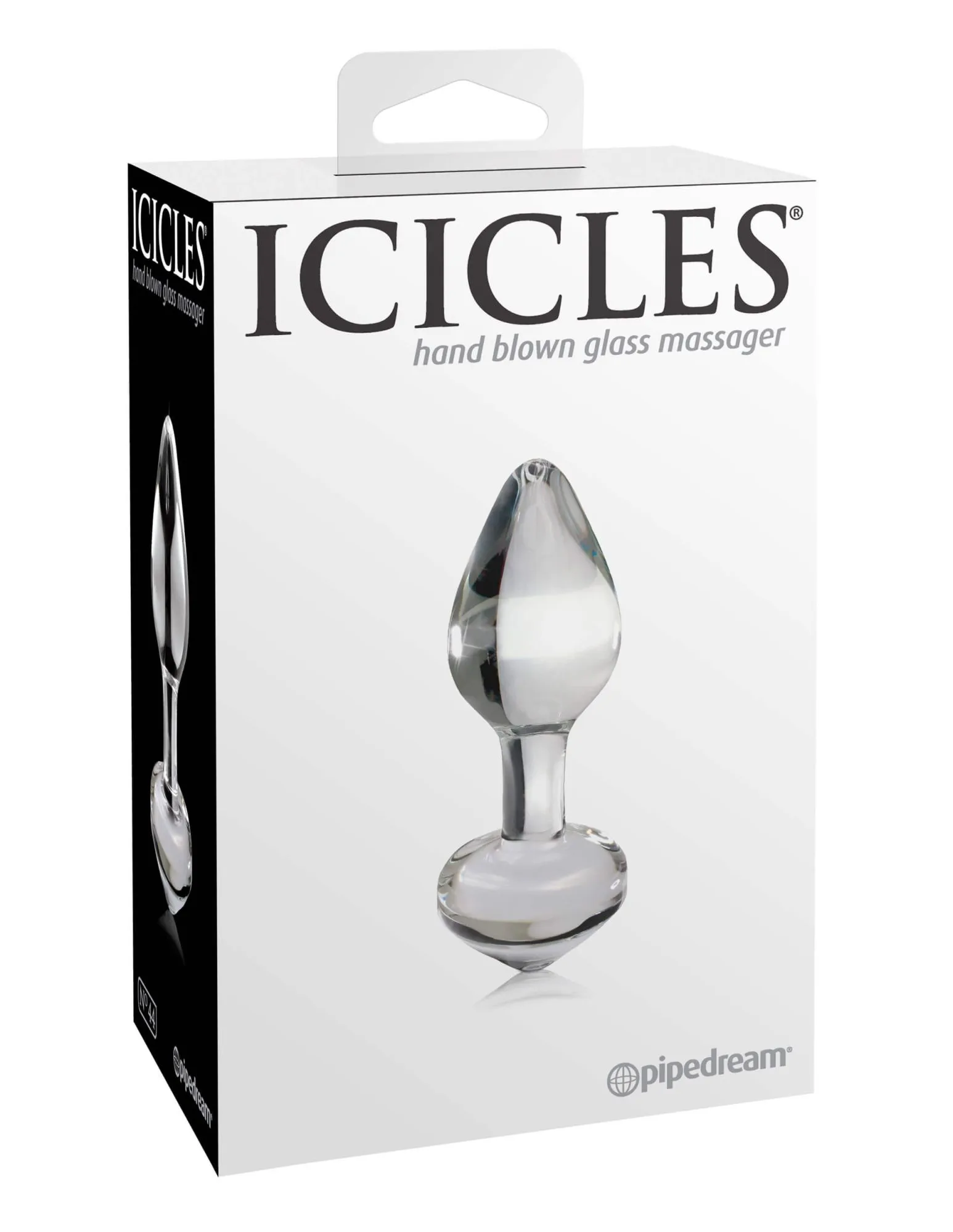 анальная пробка pipedream icicles № 44, прозрачная в Краснодаре