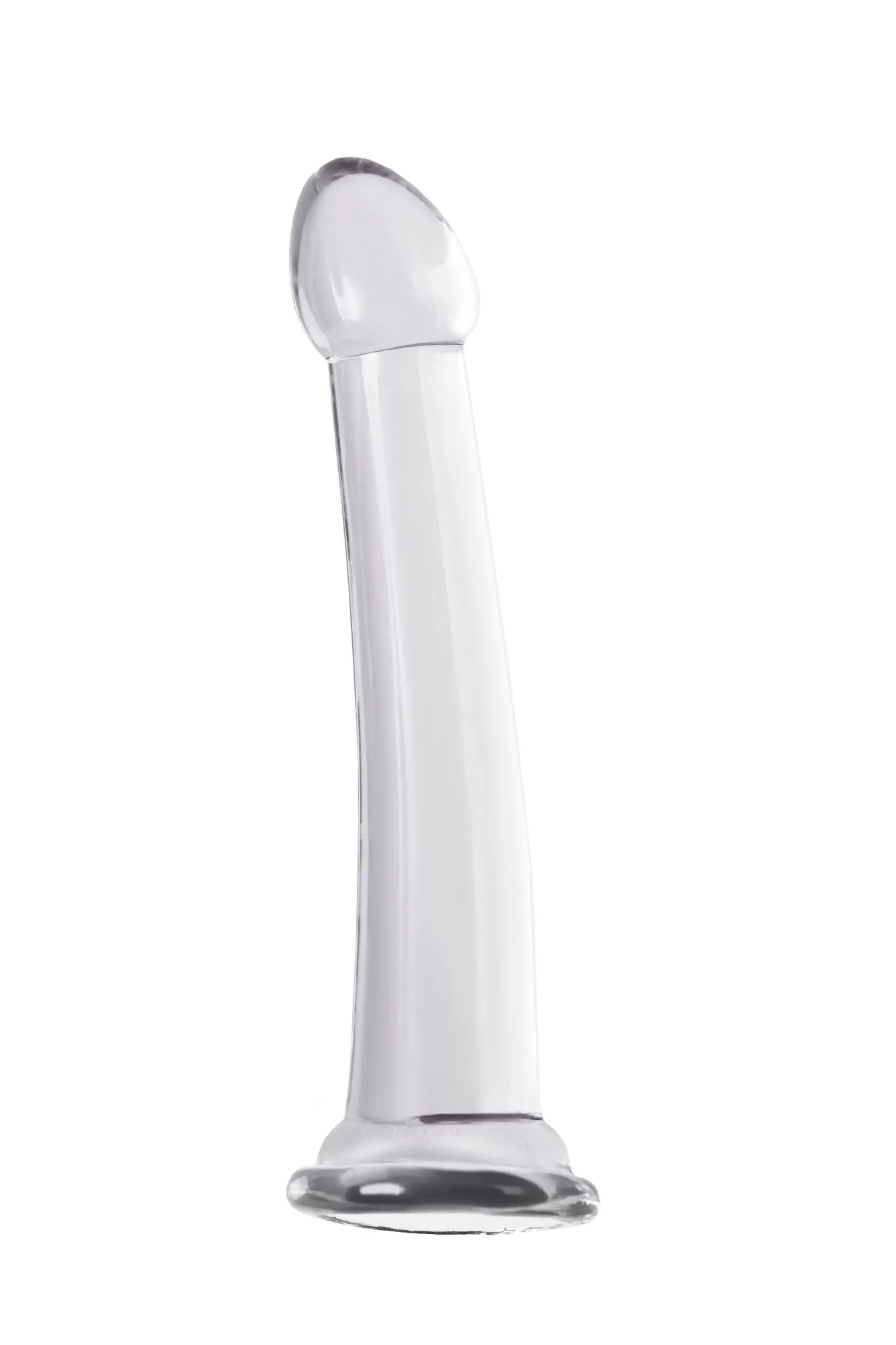 нереалистичный фаллоимитатор jelly dildo xl toyfa basic, tpe, прозрачный, 22 см в Краснодаре