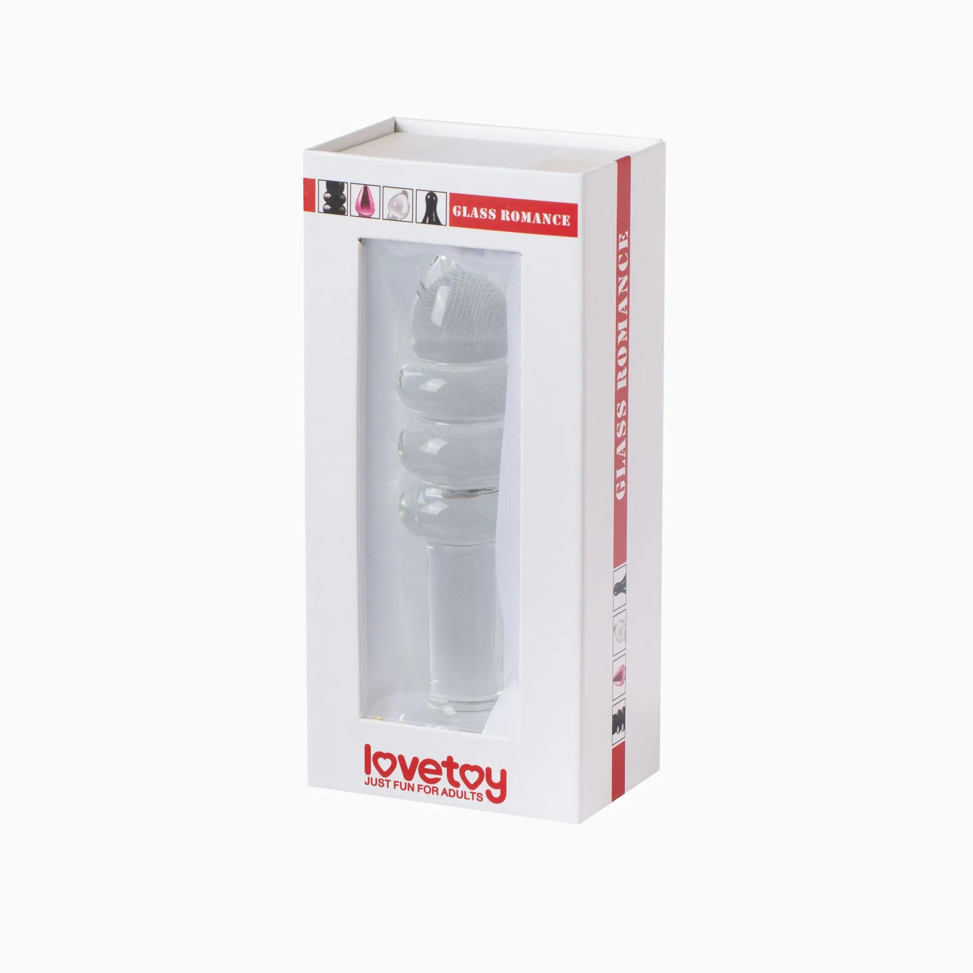  анальная пробка lovetoy, прозрачная в Краснодаре