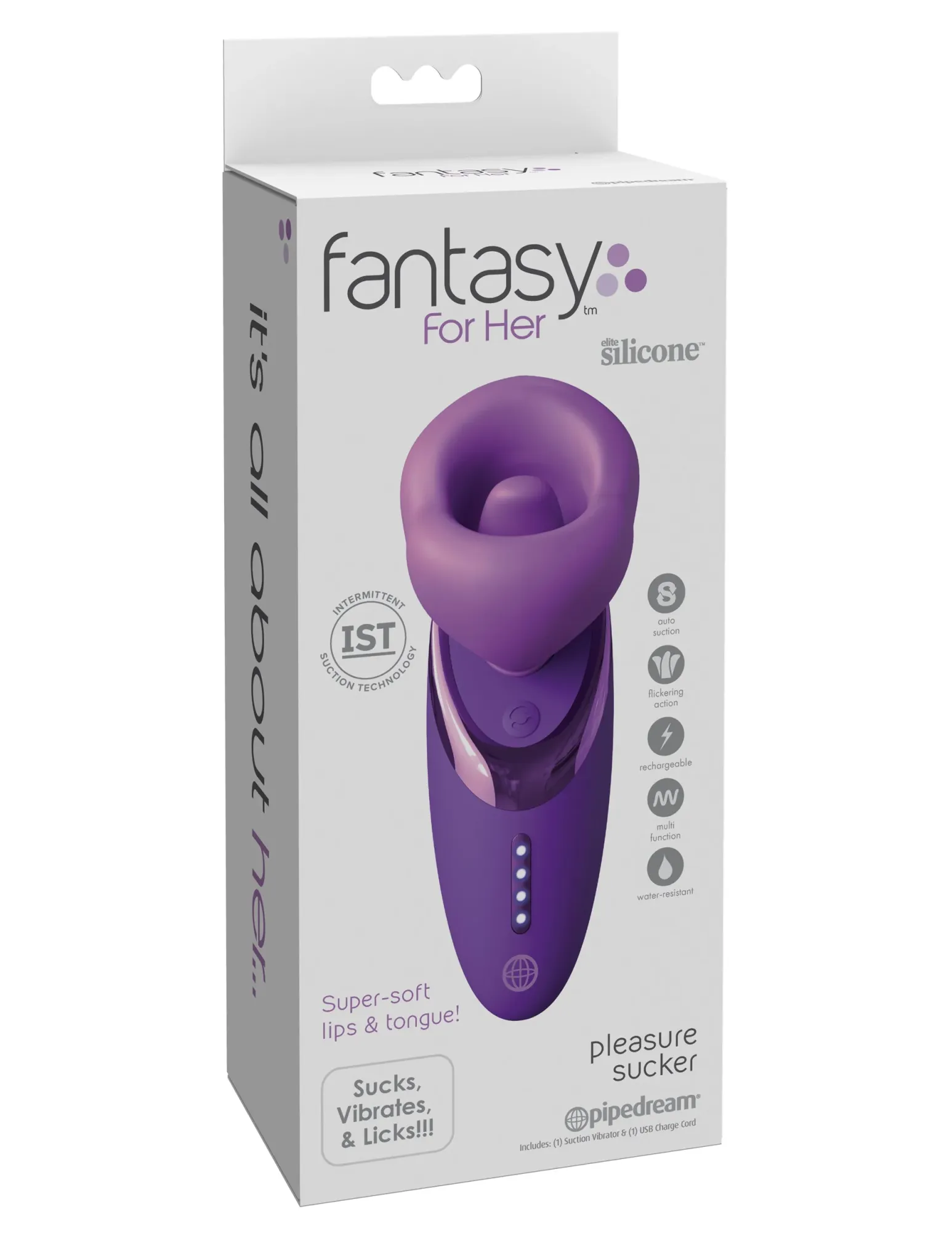 вакуумный стимулятор fantasy for her pleasure sucker -purple pipedream 496912pd в Краснодаре