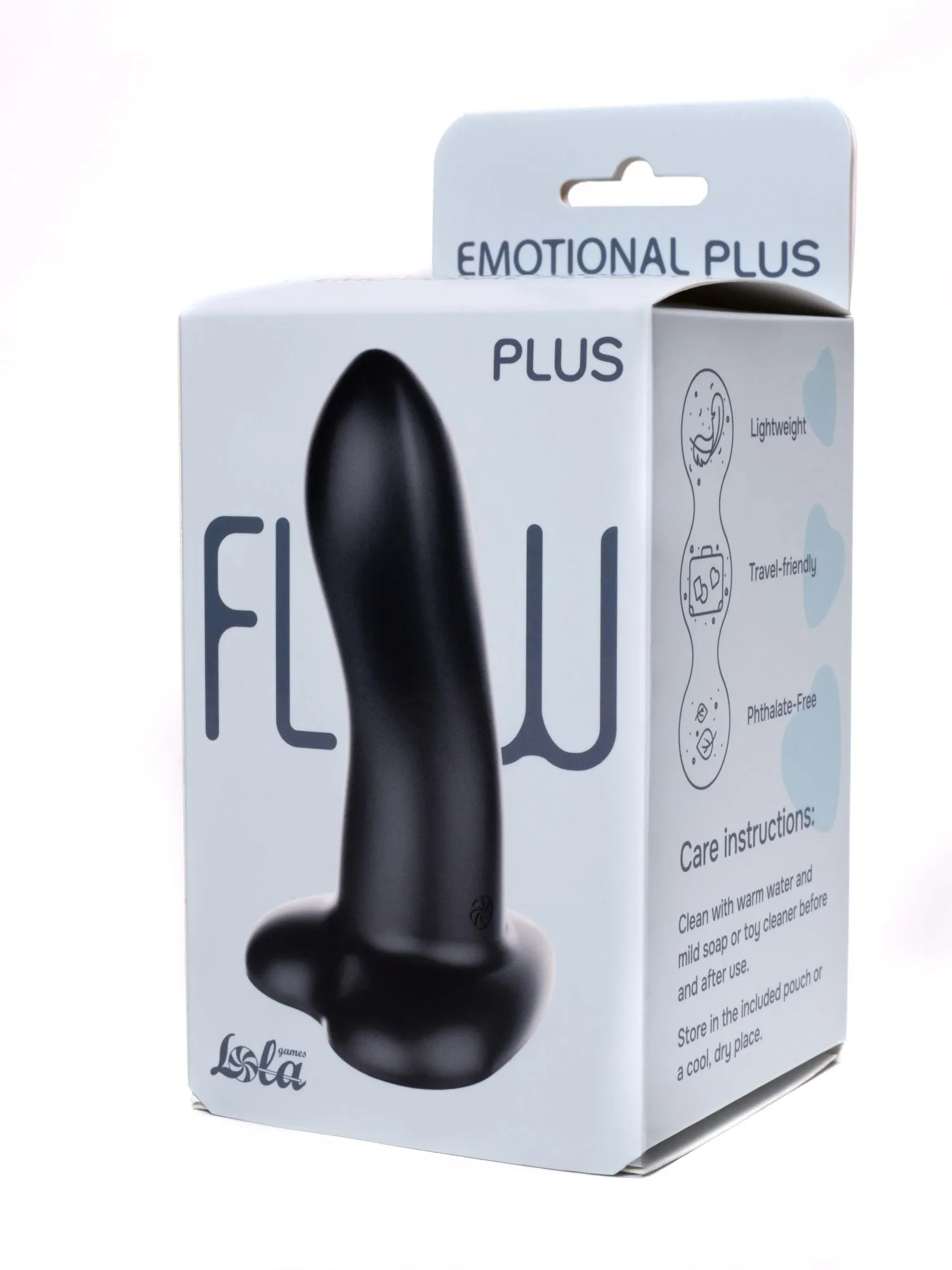 нереалистичный дилдо emotional plus black 2044-04lola в Краснодаре