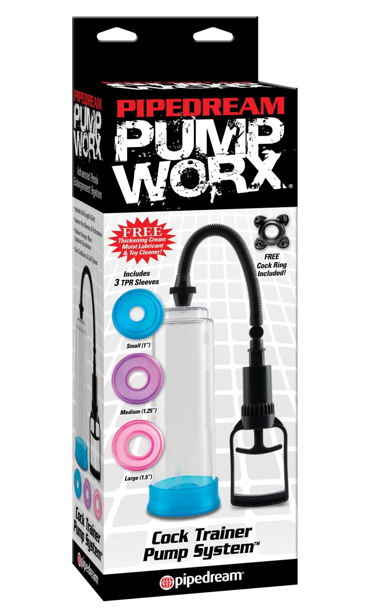 помпа мужская pipedream pump worx, прозрачная в Краснодаре