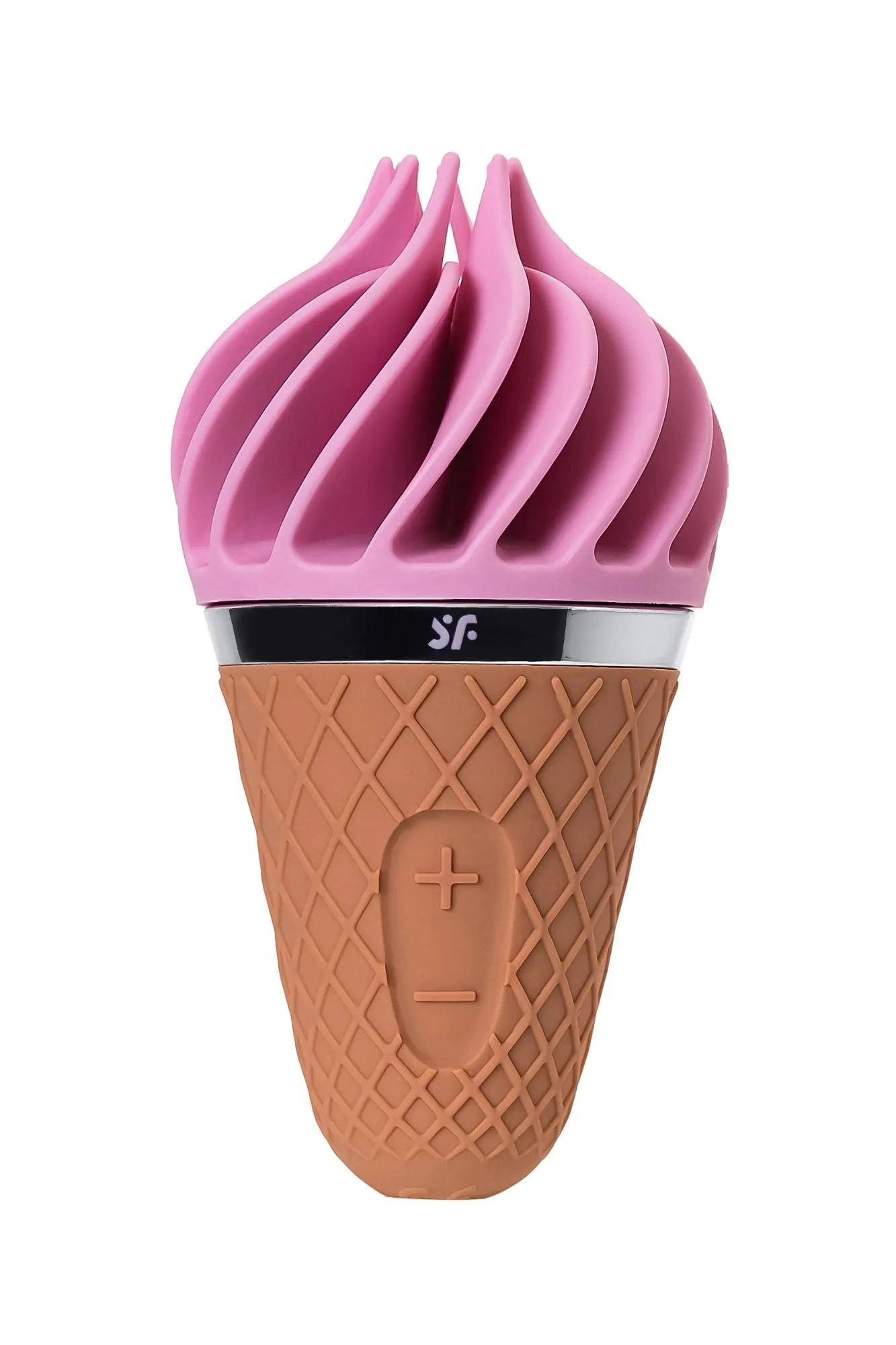вибромассажер satisfyer layons sweet treat , силикон, розовый, 10,4 см. в Краснодаре