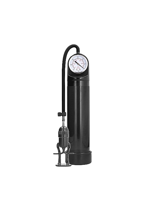 ручная вакуумная помпа для мужчин с манометром deluxe  pump with advanced psi gauge в Краснодаре