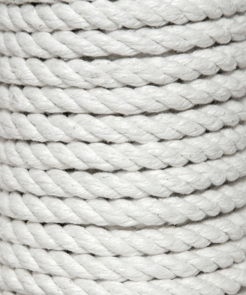 хлопковая веревка для шибари pinkrabbit белая, 10 м в Краснодаре
