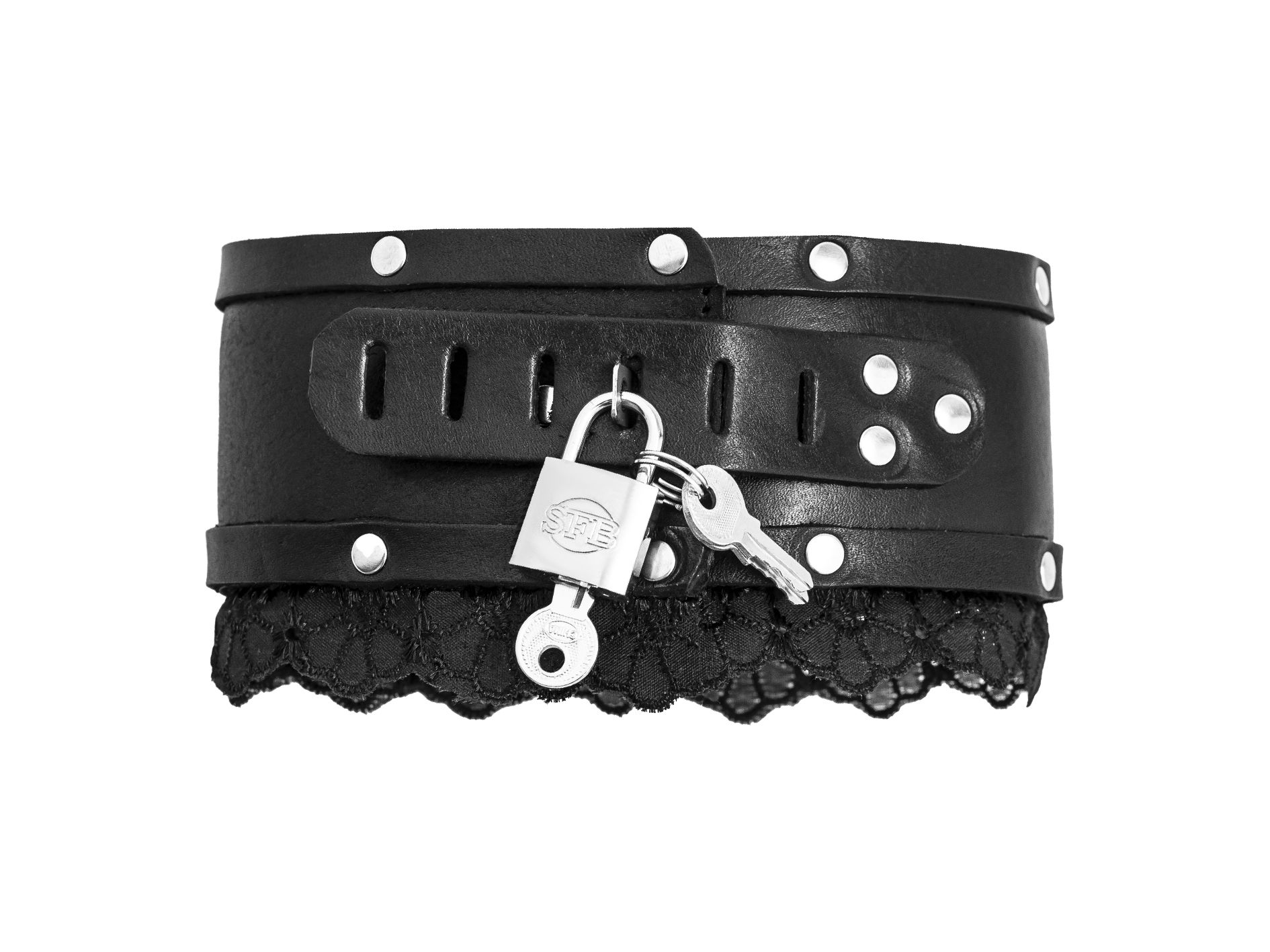 ошейник с кружевом pinkrabbit на замке в Краснодаре