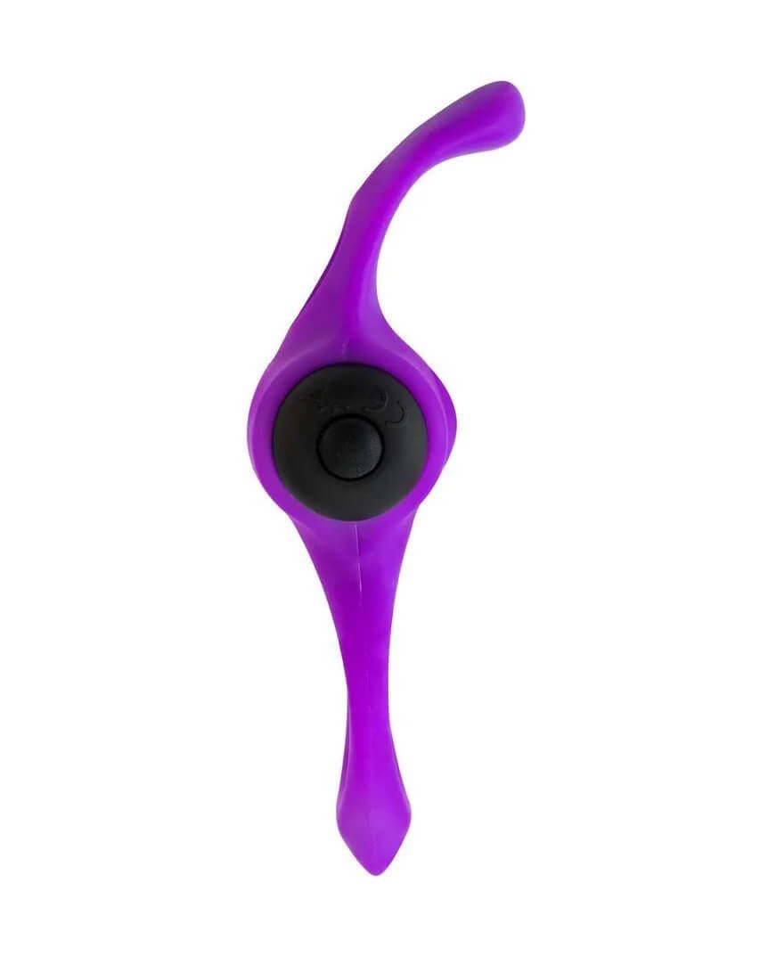 виброкольцо adrien lastic lingus max fun 3, фиолетовое в Краснодаре