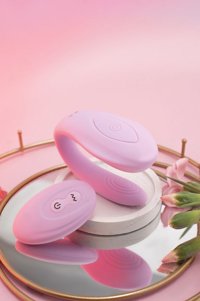 Стимулятор для пар PinkRabbit Only Two, розовый