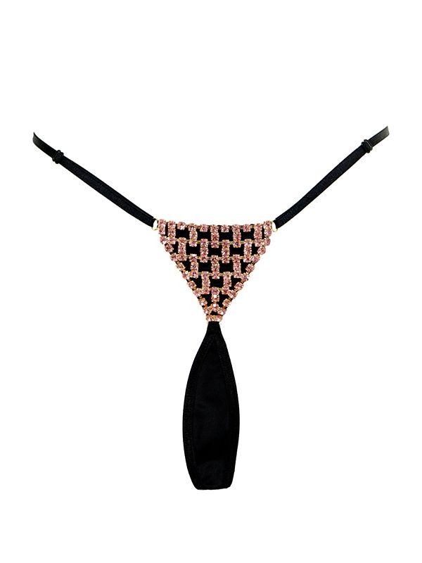 Эротическое стринги со стразами saba в Краснодаре