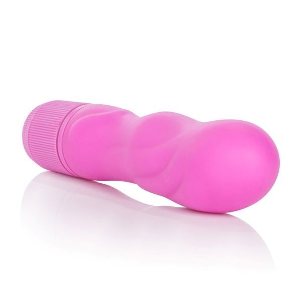 Вибратор California Exotic Novelties First Time Silicone Wave, розовый